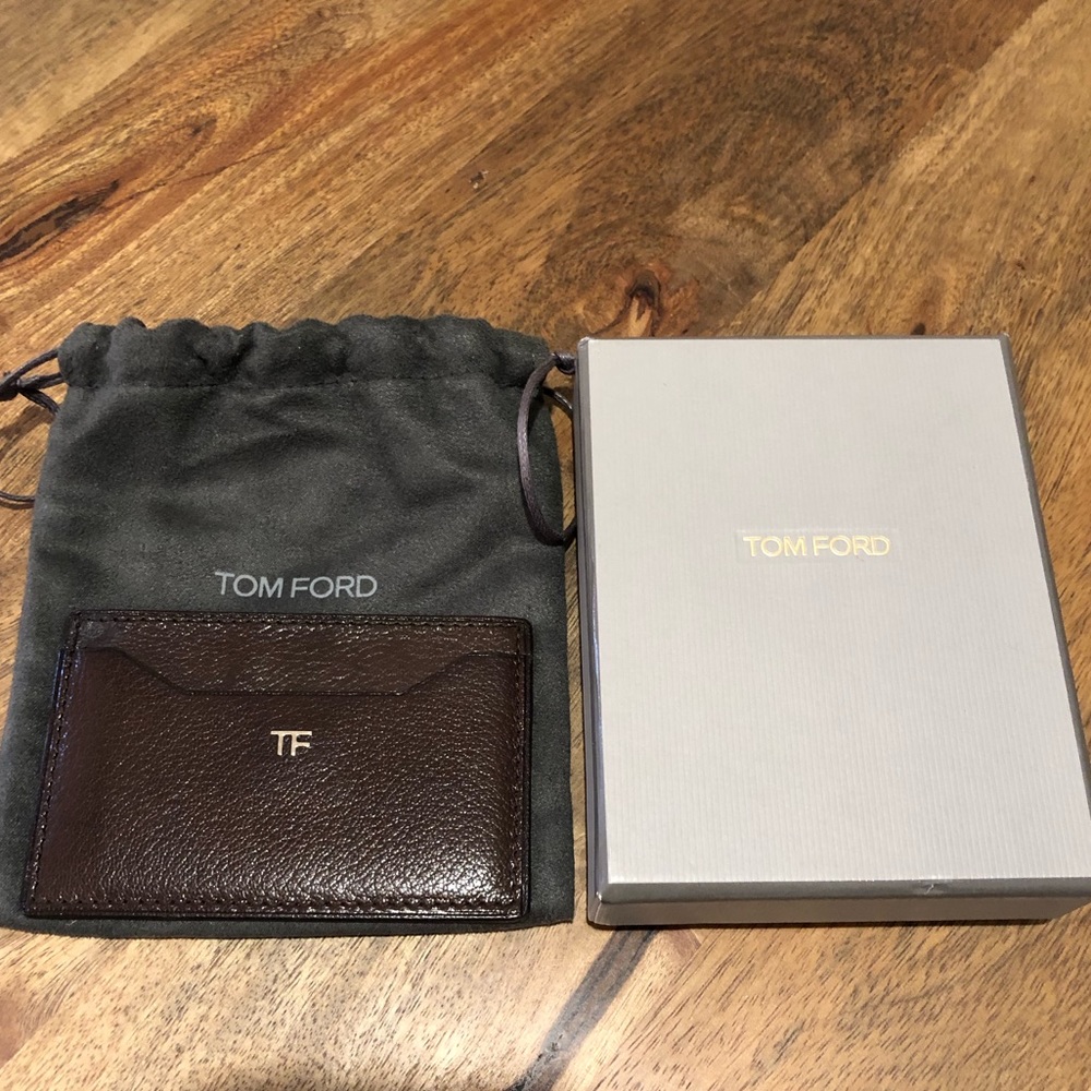 Tom Ford Leather Cardholder Wallet